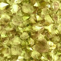 Goldener Amethyst Edelstein