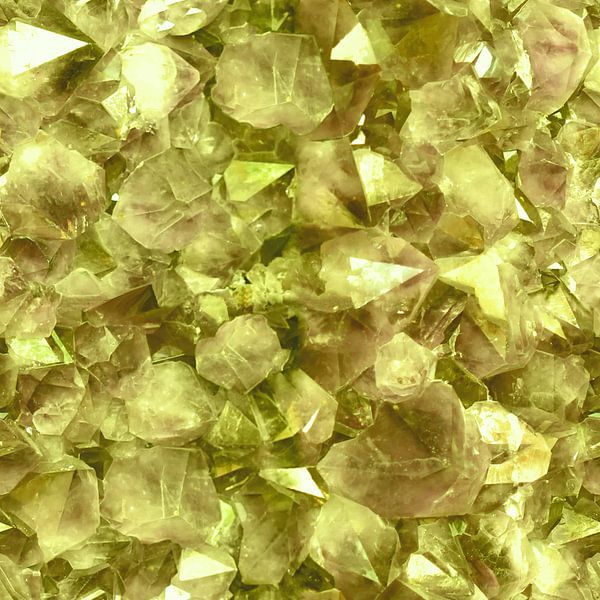 Golden Amethyst Gemstone by Artmotifs Eve