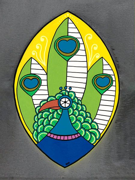 Le roi paon par Sandra de Bruijn