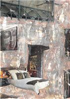 Mysteriöses verlassenes Zimmer