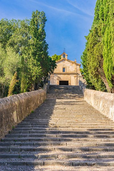 Marches du calvaire de Pollensa sur l'île de Majorque, Espagne Îles Baléares par Alex Winter