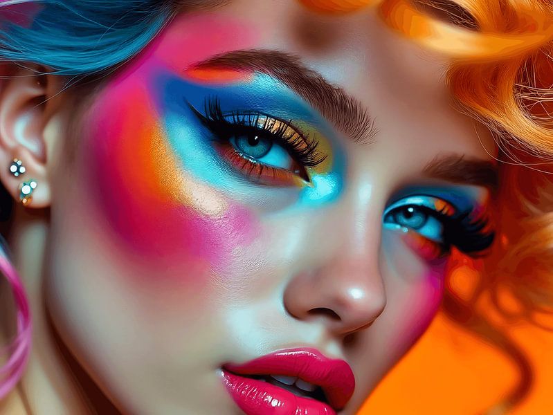 Une femme de couleur par The Photo Artist