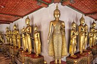 Statue de Bouddha en or Thaïlande