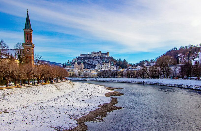 Winter in Salzburg von Christa Kramer