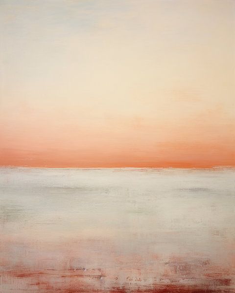 Warmer Übergang von Abstraktes Gemälde