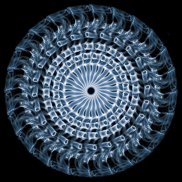 Smoke Art - Wiel van rookpluimen II by LYSVIK PHOTOS