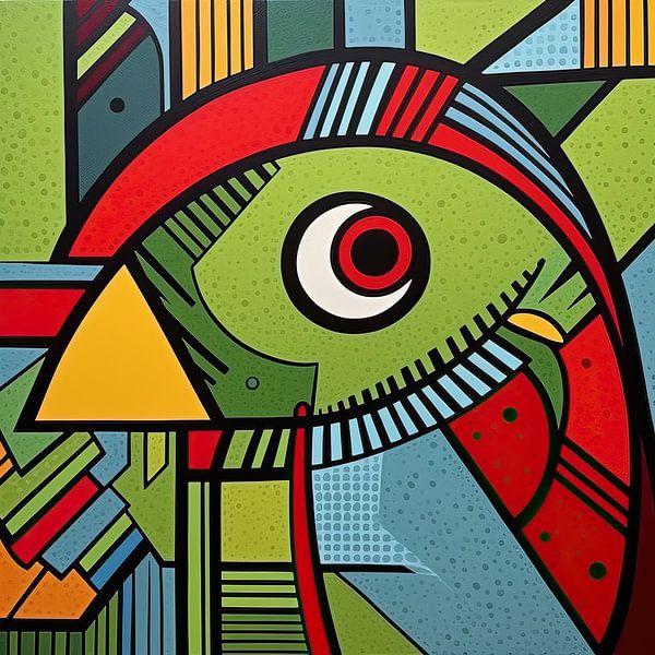 Coloured Catcher by ARTEO Paintings