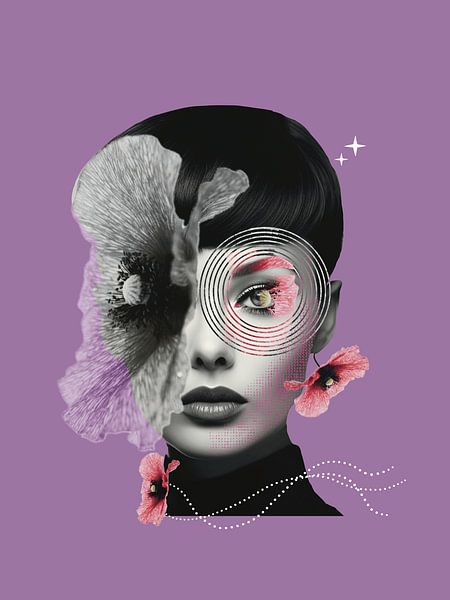 Vision purple by Miranda Coops