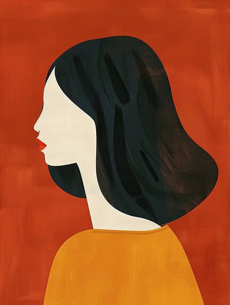 Porträt modern von ARTEO Gemälde