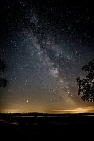 die galaxie in der trockenen friesischen welt