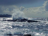 De ruige kust van Ierland