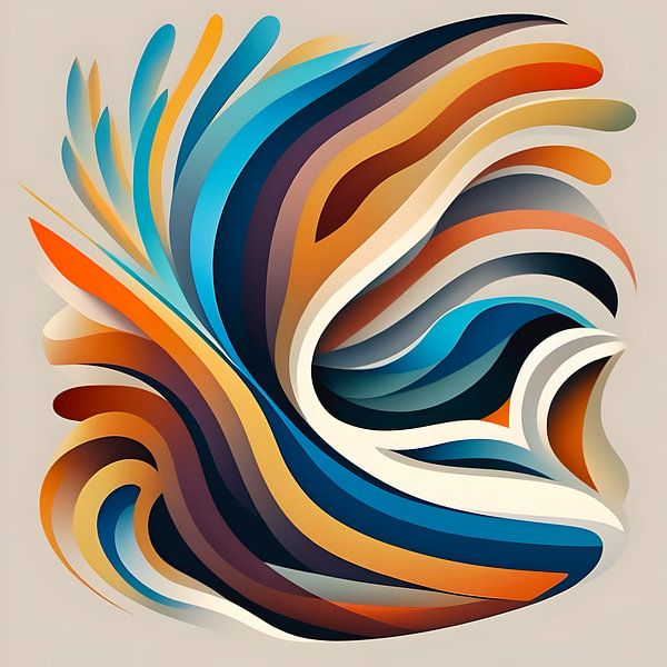 Organische Formen von Mutter Erde 10 von The Art Kroep