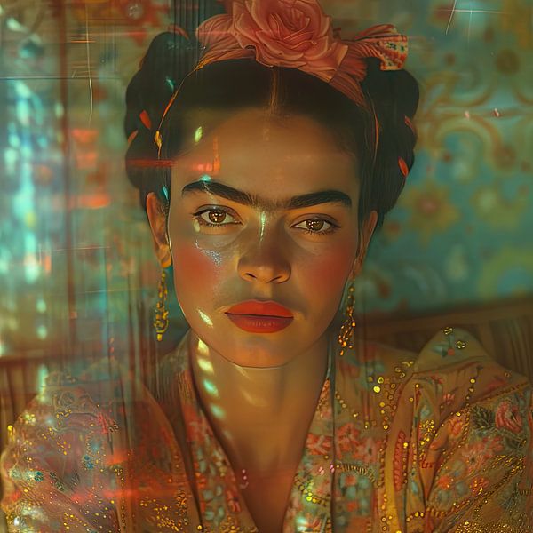 Frida Poster Kunstdruck von Niklas Maximilian