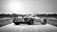Porsche Spider 918 noir/blanc
