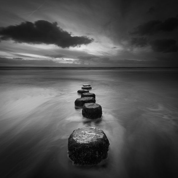 brise-lames sur Ameland par Arjan Keers