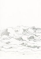 Sea view in Pen - Storm tide on Ameland