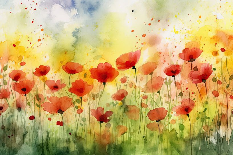 Mohnblume von Bert Nijholt