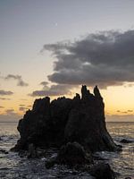 Fels in der Brandung