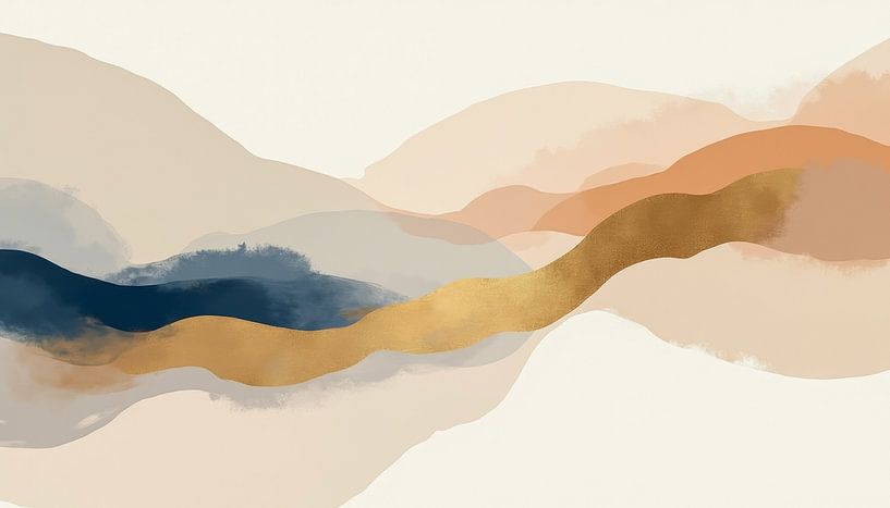 Horizon van Dromen. van AVC Art Studio