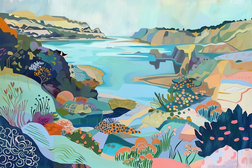 Collage plants by Wonderful Art