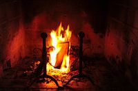 Klassieke open haard