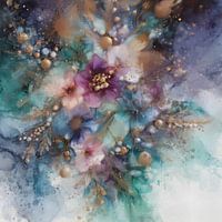 Christmas flowers and baubles | universe | Christmas Collection