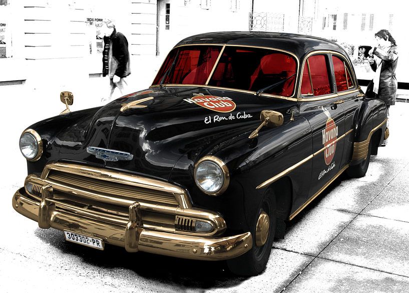 Chevrolet Deluxe avec Havana Club par aRi F. Huber
