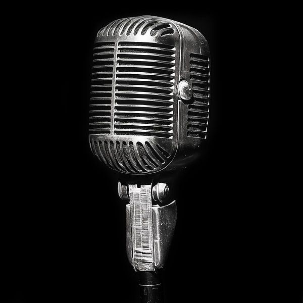 Mikrofon antik-vintage 1960er Jahre von TheXclusive Art