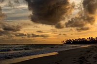 Sonnenuntergang am Strand von Punta Cana