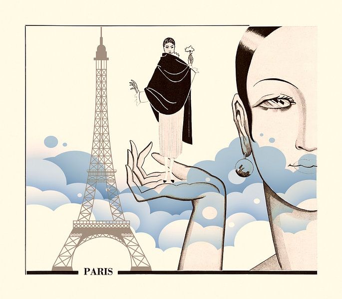 Paris - Stadt der Mode von Moonheart Artworks