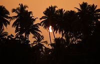 zonsondergang in Bentota