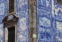 Gekleurd tafereel in Porto, Portugal