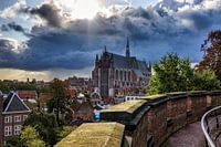 Sturm über der Hooglandse Kerk, Leiden