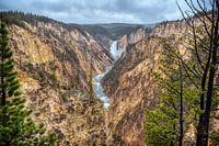 Waterfall Yellowstone