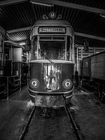 nostalgische Straßenbahn in Rotterdam (RTM)