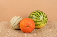 Gestreiftes' Obst-Stillleben