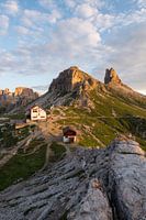 Dolomites at sunrise