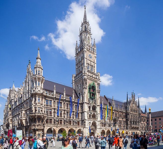 New City Hall, Marienplatz, Munich by Torsten Krüger