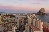 Uitzicht op de Penón de Ifach