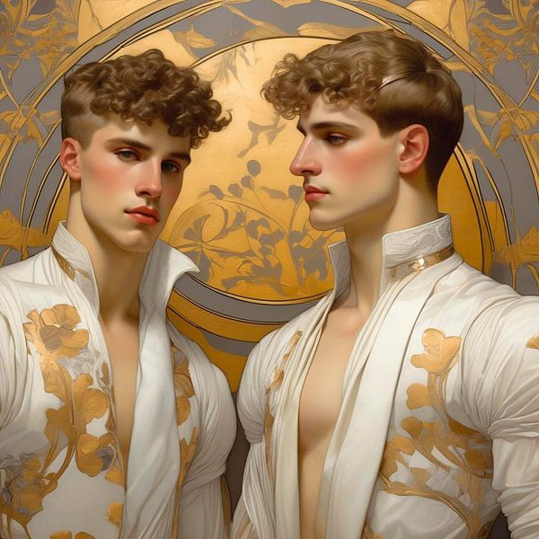 Photoshoot dancers of the Ballets Russes by Dillon Hardwood Gallery