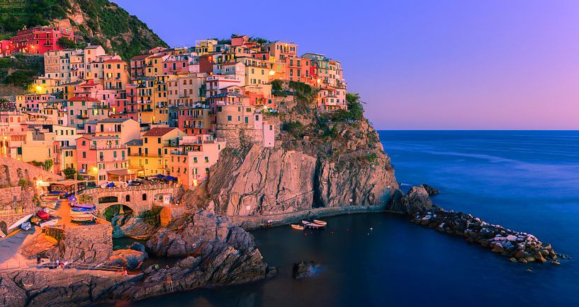 Manarola, Cinque Terre, Italy by Henk Meijer Photography