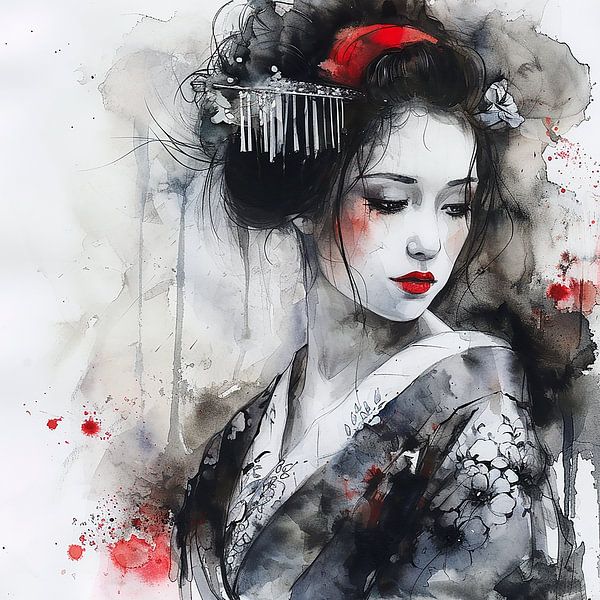 Geisha par Hetty Lamboo