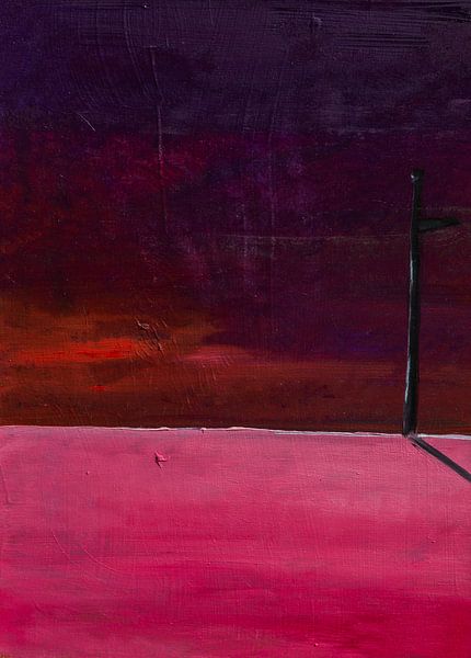 Composition moderne abstraite de l'horizon pour Sander Veen par Sander Veen