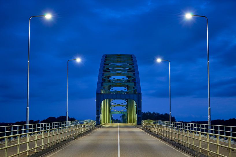 Oude Katerveerbrug over the river IJssel near Zwolle by Jenco van Zalk