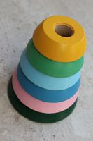 Spielzeugscheiben von vorne