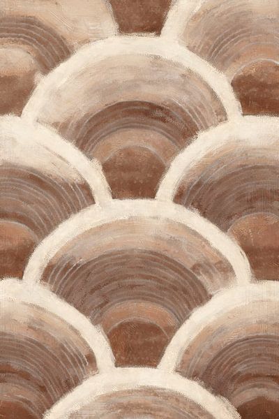 Zen Waves | Terracotta par Kanzo