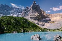 Dolomiten, Sorapis See, Dolomiten, Italien Europa im Sommer