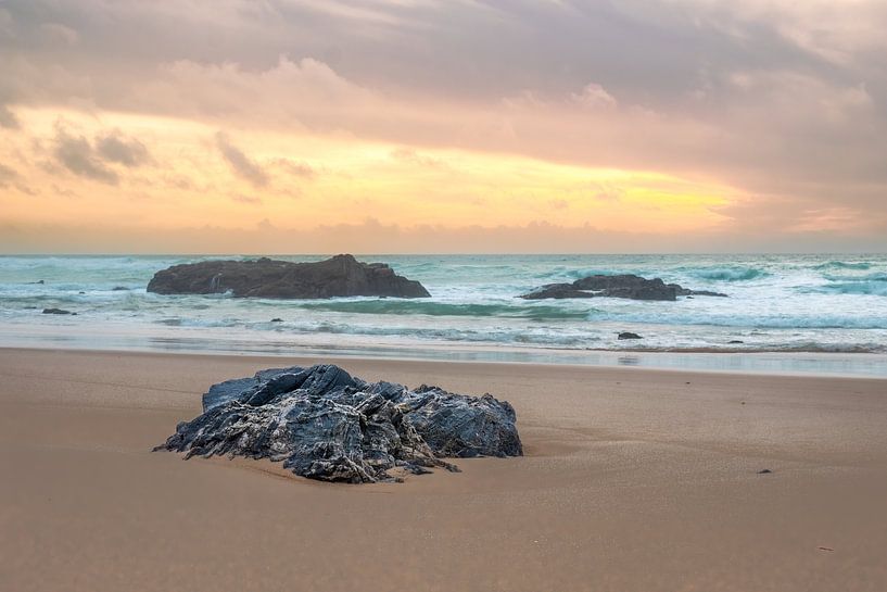 Sunset at Praia Vila de Milfontes by Detlef Hansmann Photography