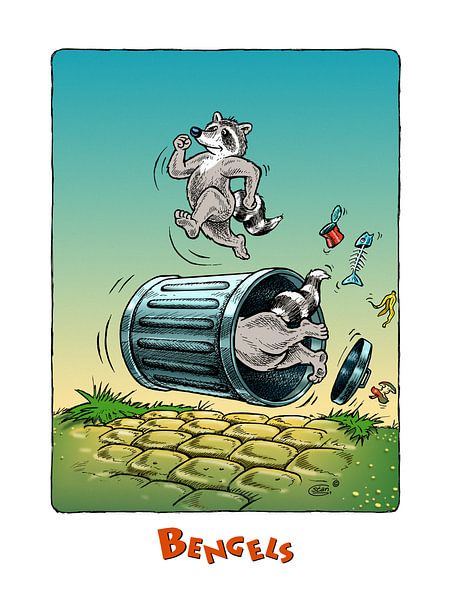 Jogging with The Bengels von Stan Groenland