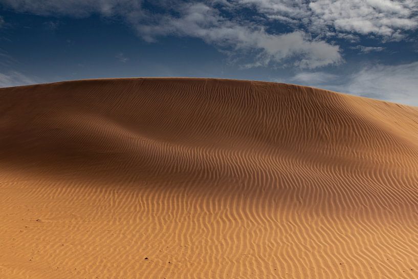 Sand dunes Maspalomas, Gran Canaria, Spain by Gert Hilbink